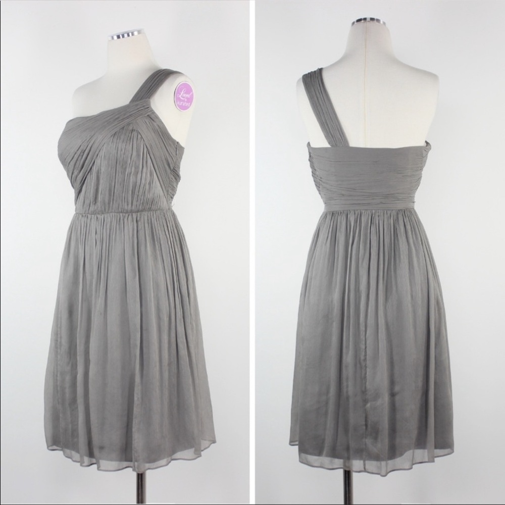 NWT | JCrew Lucienne Silk Chiffon Dress 10P - Picture 7 of 7
